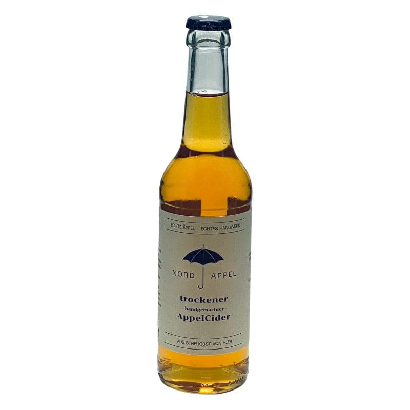 Trockener handgemachter AppelCider 6,1% Vol Alk