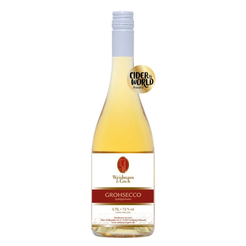 Apfelwein Award Collection 2026 Weidmann & Groh und Rippstiel Glas | 5x0,75L